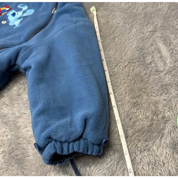 Blue's Clues VTG Retro Y2K Snow Suit Baby 12-18 Month Reversible Embroidered - Picture 7 of 9